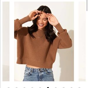 Mini Ottoman Abbott Crop Sweater
